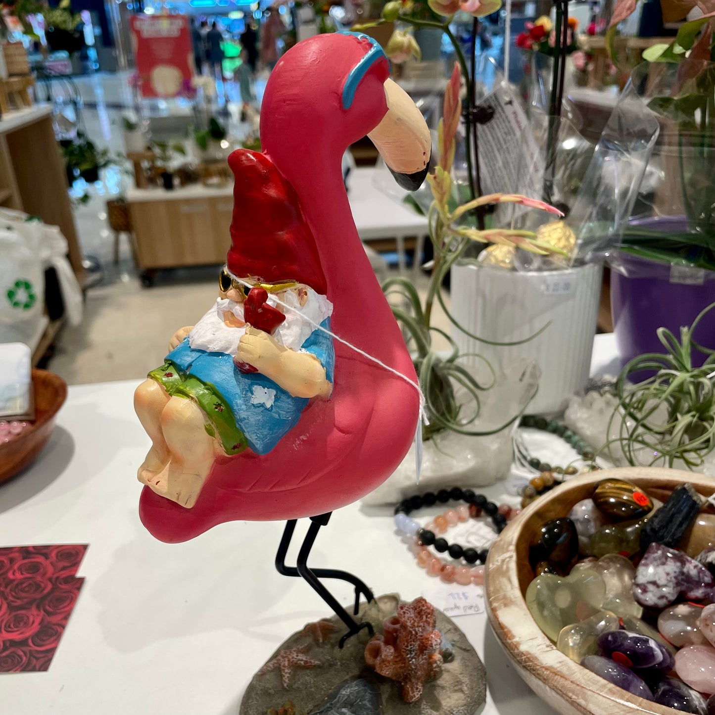 Gnome on Flamingo
